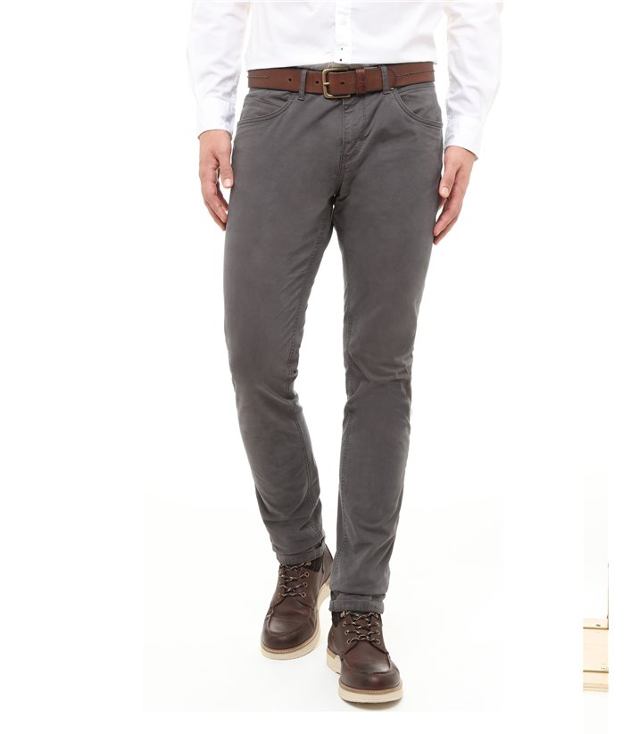 LUND STRETCH DARK GREY SOLID