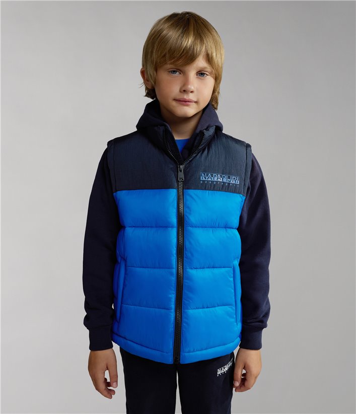 K A-HORNELEN VEST BLUE CLASSIC