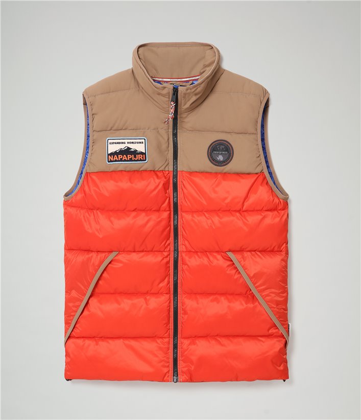 ATER VEST ORANGE CLAY